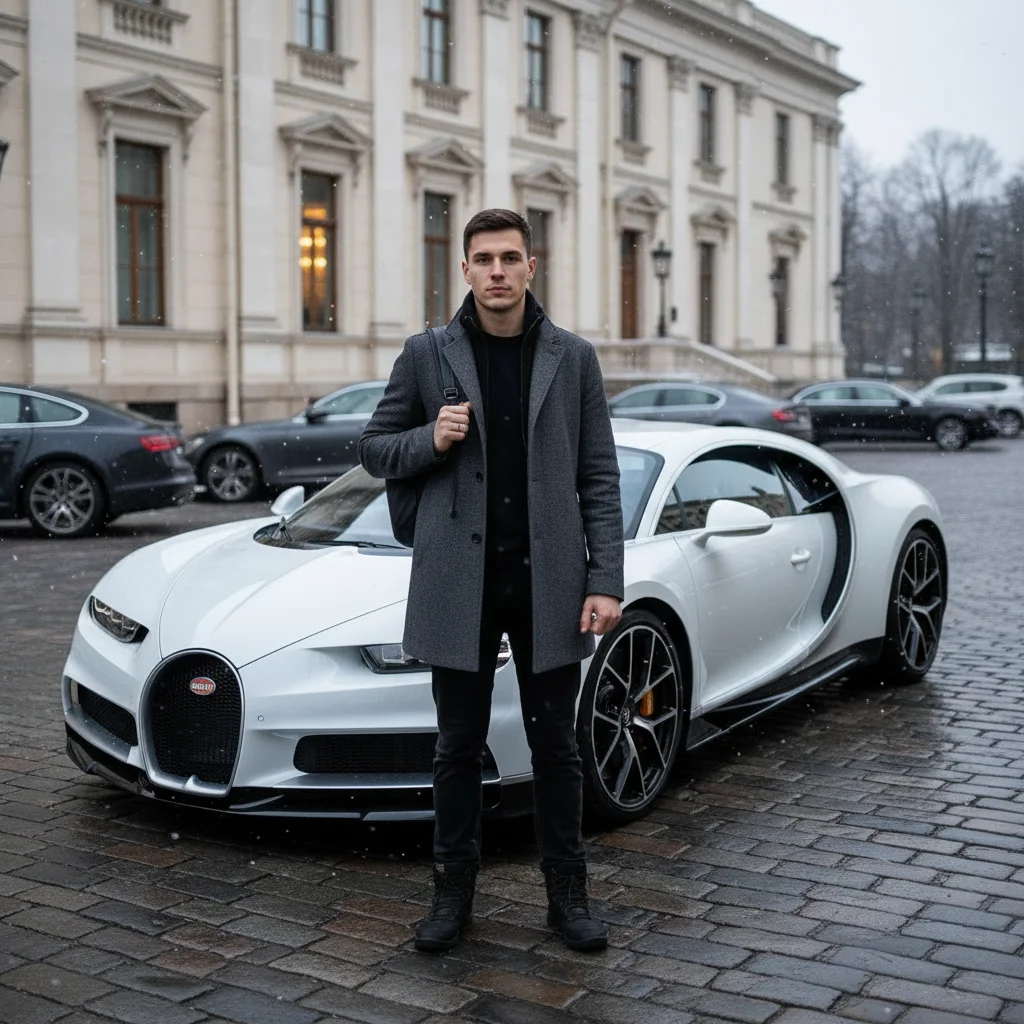 После обработки нейросетью — крутое авто