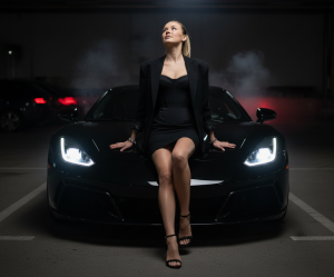 Эффект С машиной #67 в стиле С машиной