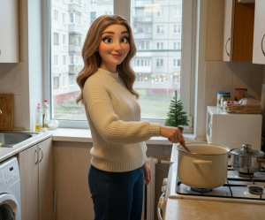 Эффект Мультяшный стиль #124 в стиле Мультяшный