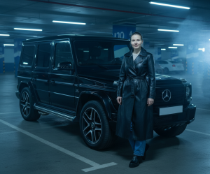 Эффект С машиной #62 в стиле С машиной