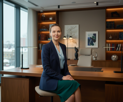 Стиль 💼 Бизнес-портрет - Строгий имидж и уверенный образ для вашего резюме или сайта.