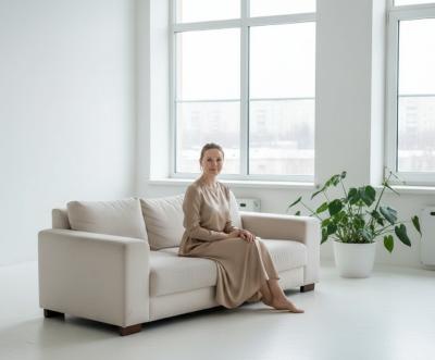 Стиль Минимализм - Чистый однотонный фон, где всё внимание сосредоточено на вас.