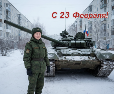 Стиль 23 февраля - День защитника Отечества — мужество, честь, семья