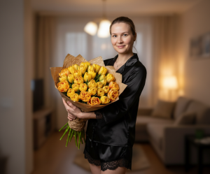 Эффект С цветами 👩‍🦰 #171 в стиле С цветами 👩‍🦰