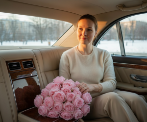 Эффект 🌹 С розами в машине #110 в стиле 🌹 С розами в машине