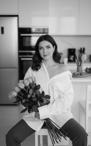 Эффект Ч/Б 👩‍🦰 #163 в стиле Ч/Б 👩‍🦰