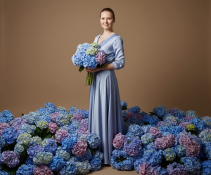 Эффект 💐 С гортензиями #117 в стиле 💐 С гортензиями