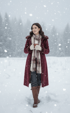 Пример стиля ❄️ Снежная сказка