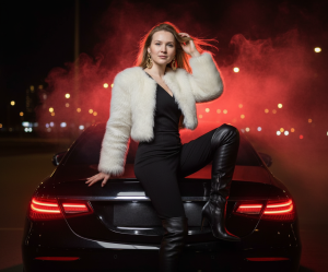 Эффект С машиной #74 в стиле С машиной