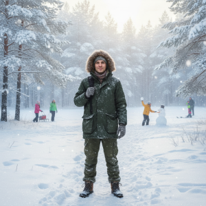 Пример стиля ❄️ Снежная сказка