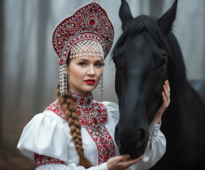 Эффект С конем #73 в стиле С конем