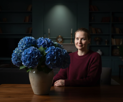 Стиль 💐 С гортензиями - 