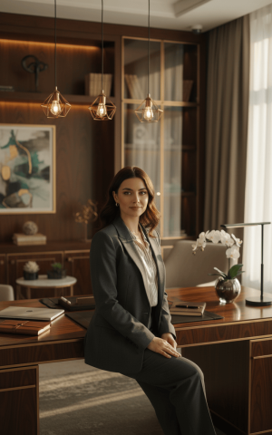 Пример стиля 💼 Бизнес-портрет