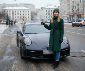 Эффект С машиной #54 в стиле С машиной