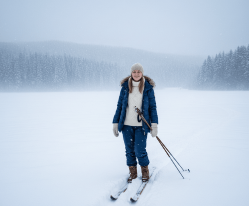 Пример стиля ❄️ Снежная сказка