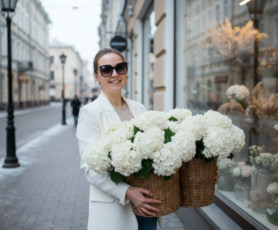 Стиль 💐 С гортензиями - 
